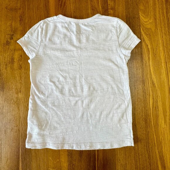 MINI BODEN Girls Sequin Tee 6-7 122cm Rainbow Flip Sequins T-Shirt Colorful Top - Picture 2 of 5